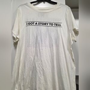 Torrid Notorious BIG White Short Sleeve Tee